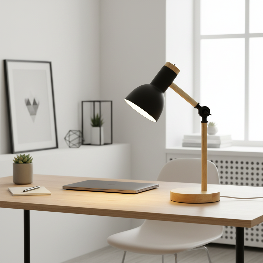 Nord Adjustable Macaron LED Table Lamp | Bedside & Desk Lamp