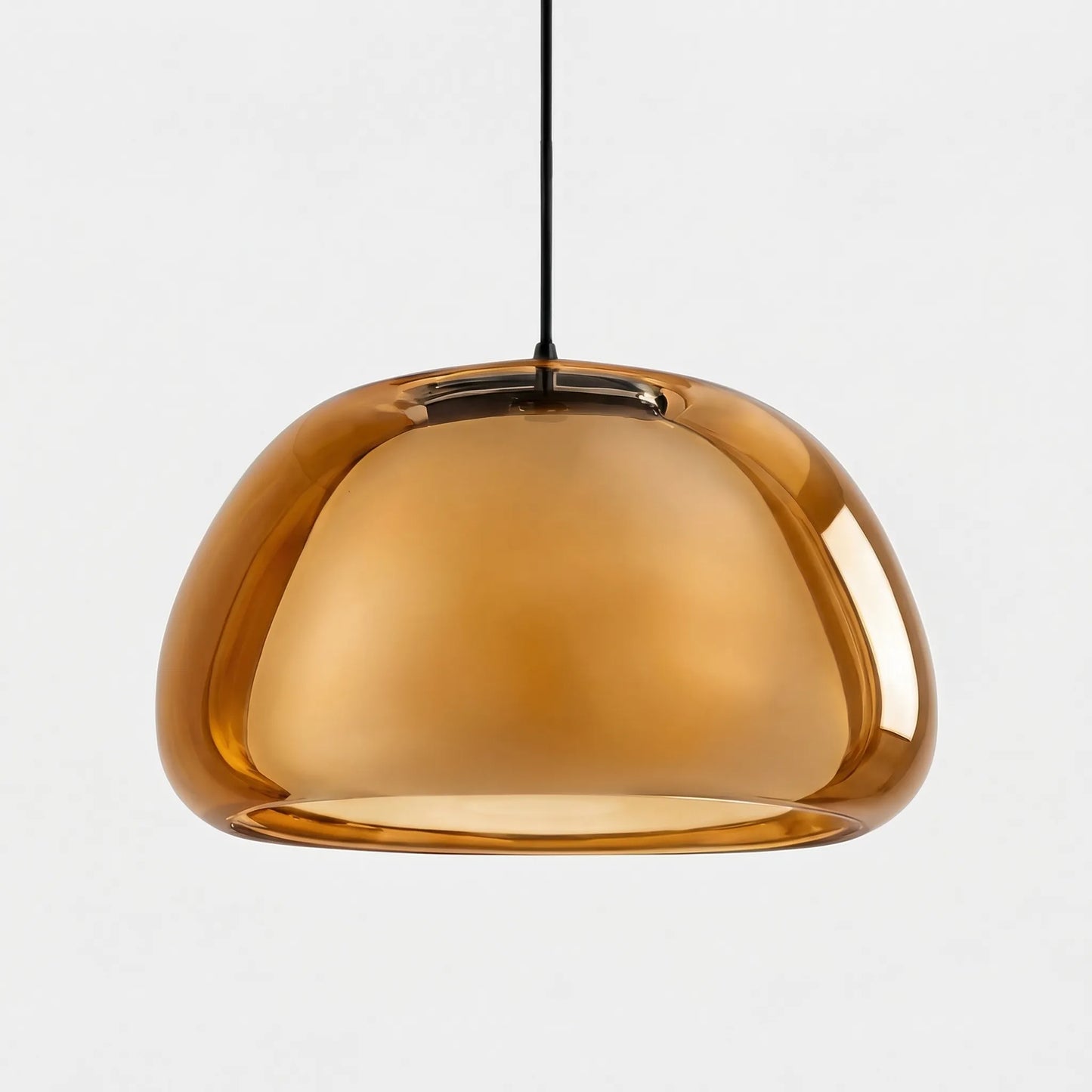 Dombrix - Dome-Shaped Glass Pendant Lamp