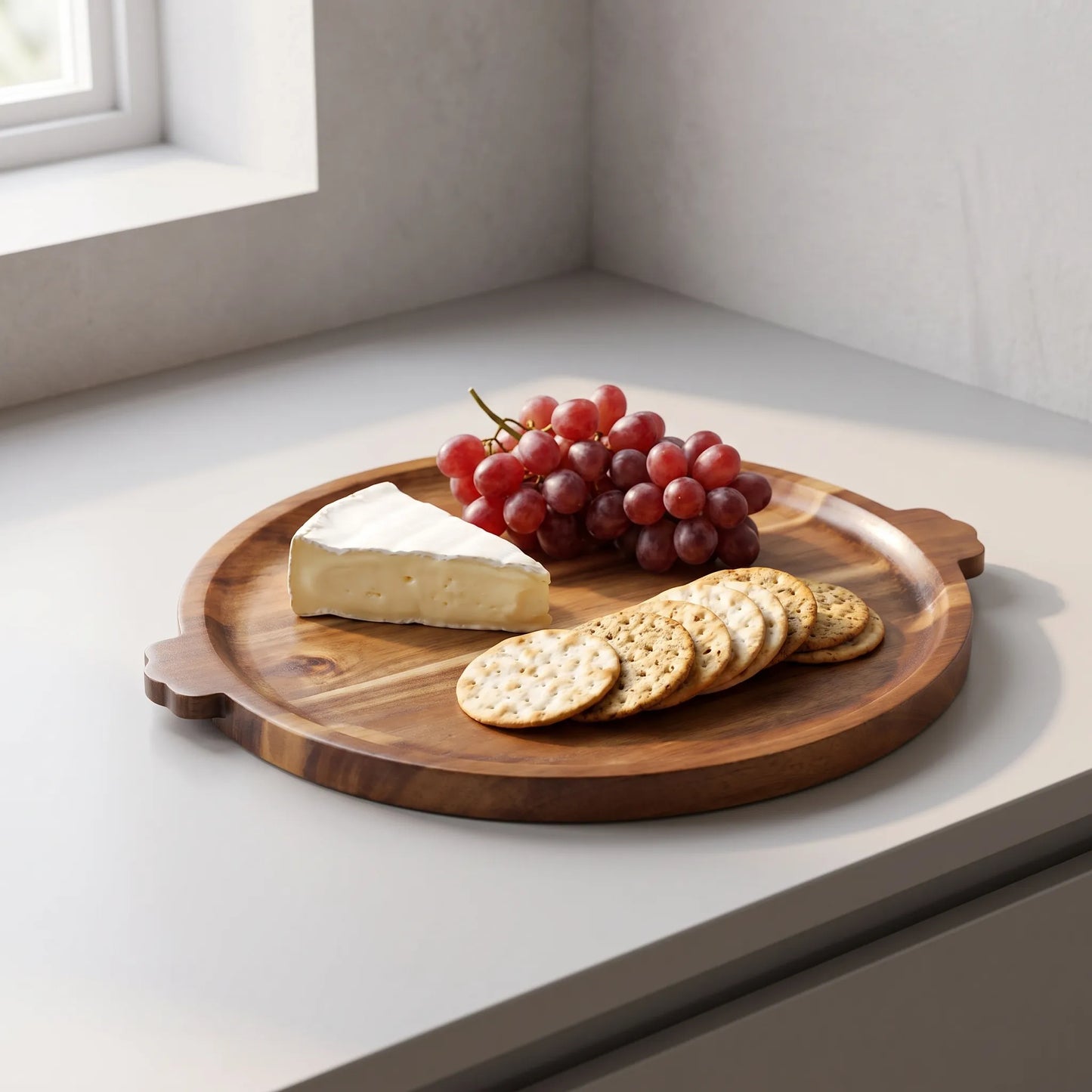 GrazePlatt - Round Charcuterie Board