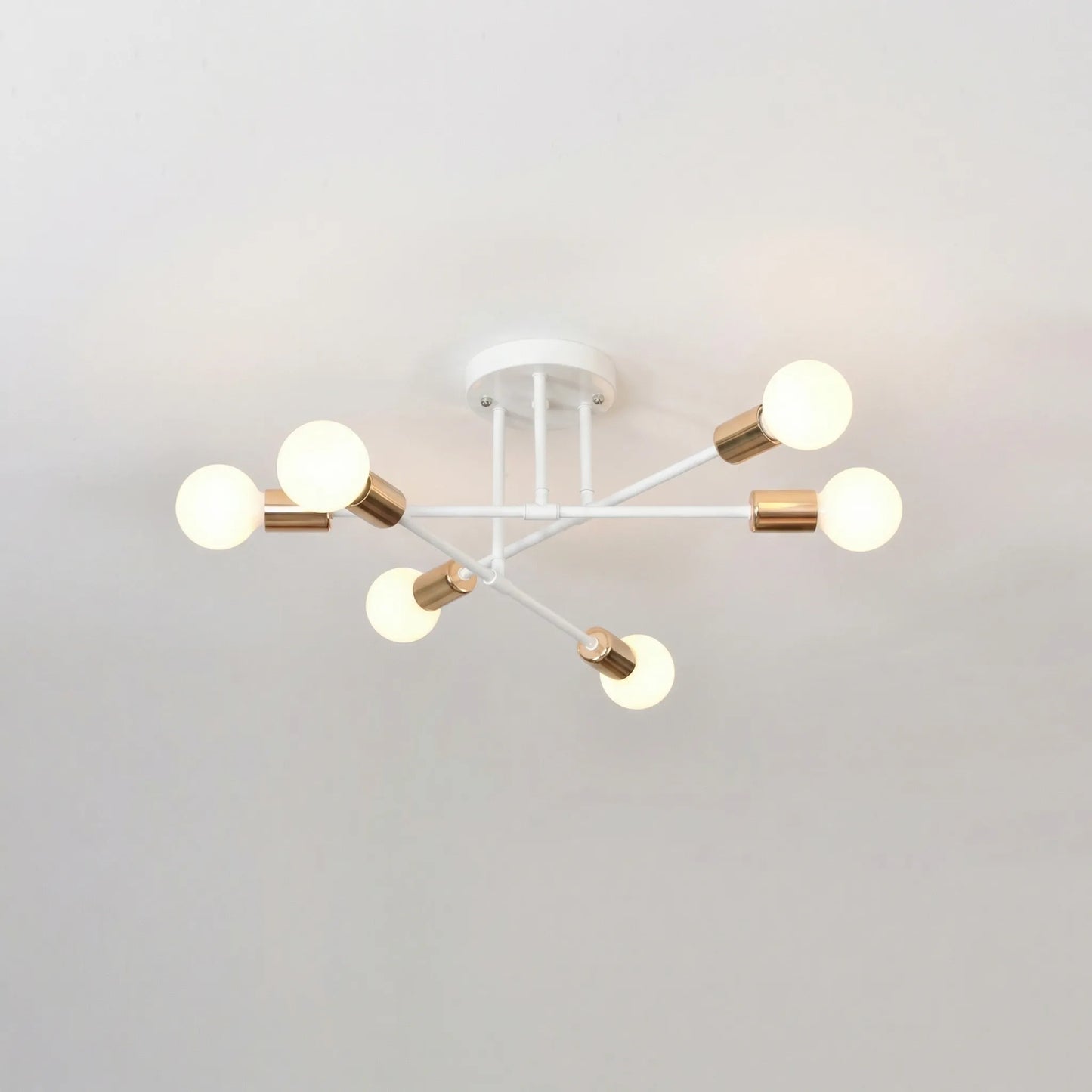 Ironvex - 6-Head Retro Industrial Ceiling Lamp