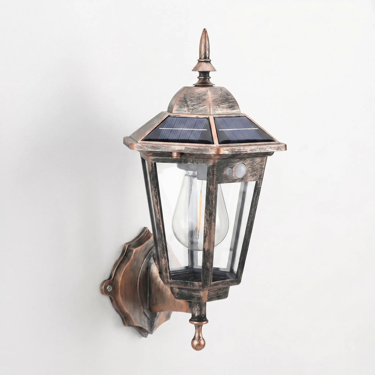 Lumenvex - Retro Solar Wall Lantern Light
