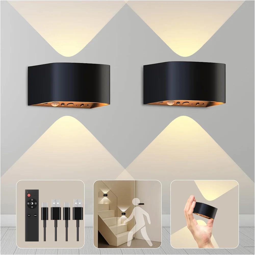 Sconcify - Wireless Rechargeable LED Wall Sconce
