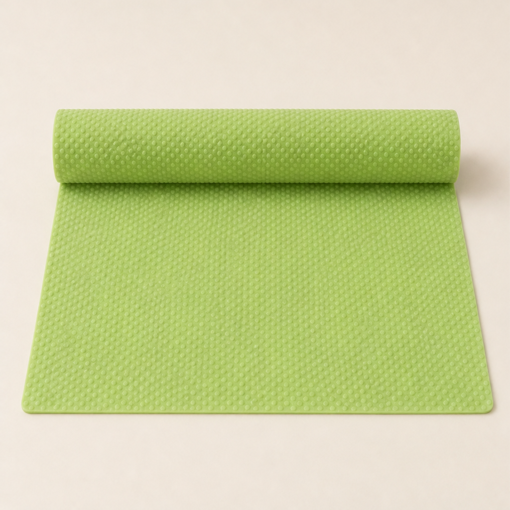 EVA Refrigerator Shelf Liner Mats, Set Cut-to-Fit Green