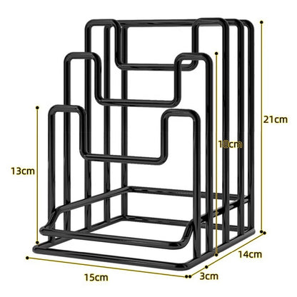 Dimensions of the Kantora rack: 15 by 14 by 21 cm