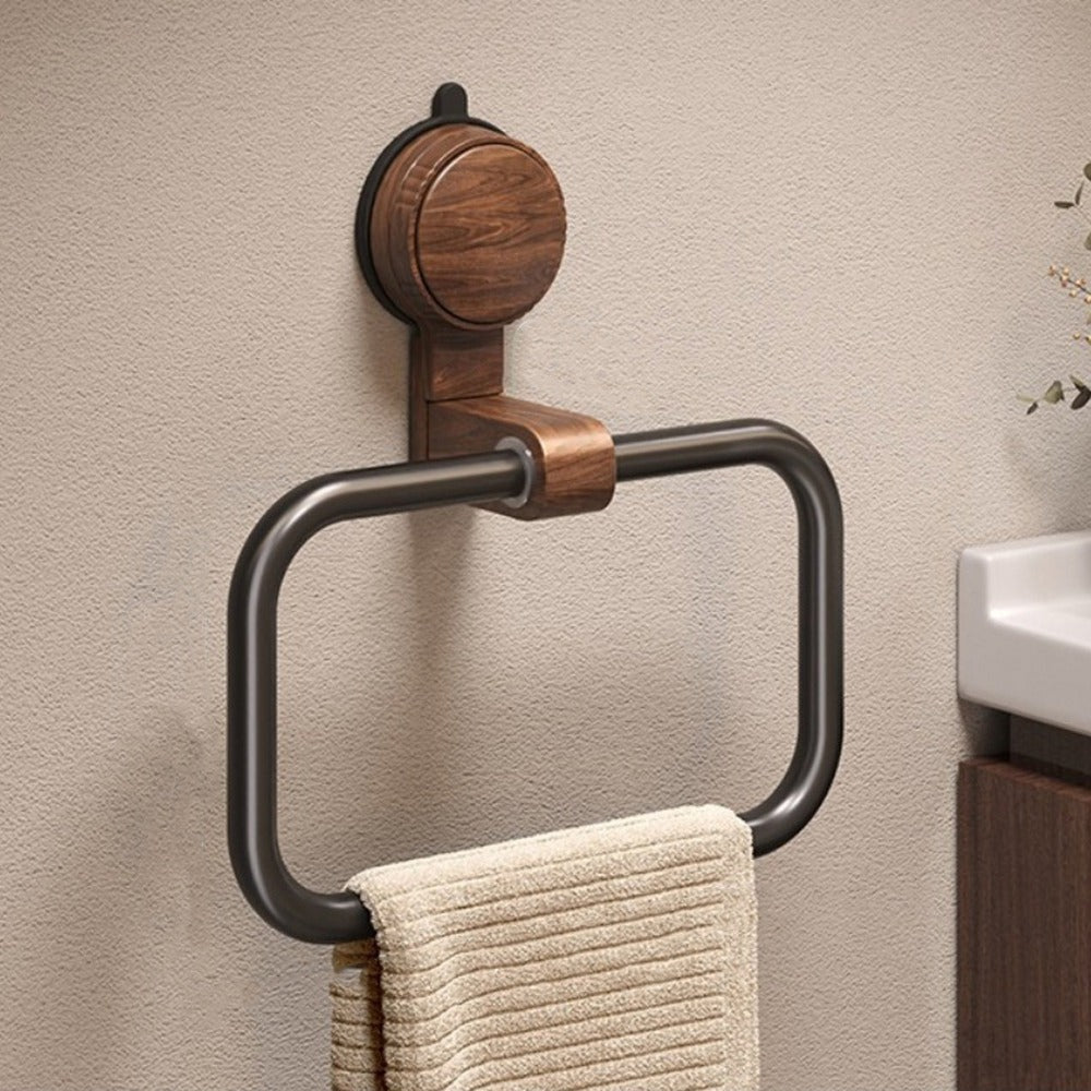 Lunara - Black with walnut mount