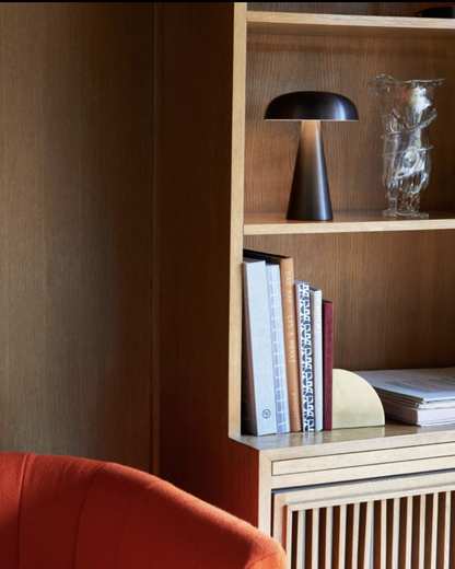 Lumvara - Sculptural Dome Shade Table Lamp