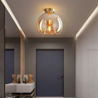 Aetheria - Tinted Bowl Lighting Fixture