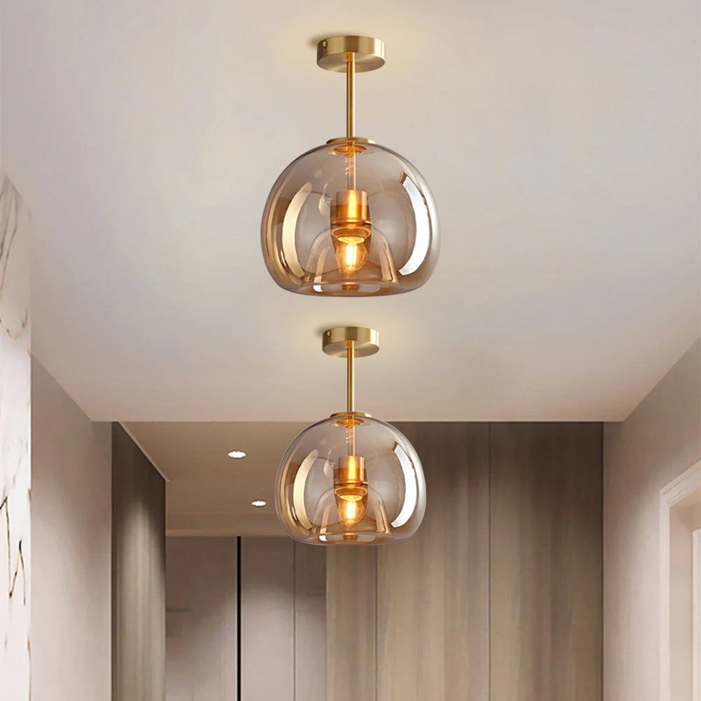 Aetheria - Tinted Bowl Lighting Fixture