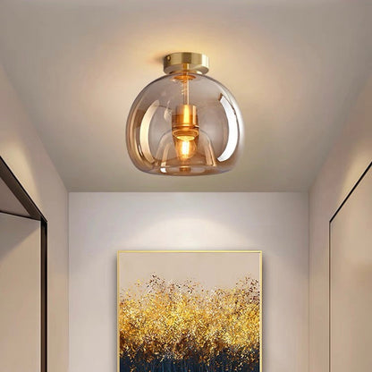 Aetheria - Tinted Bowl Lighting Fixture