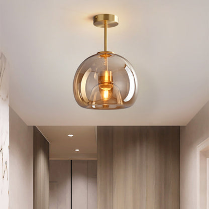 Aetheria - Tinted Bowl Lighting Fixture