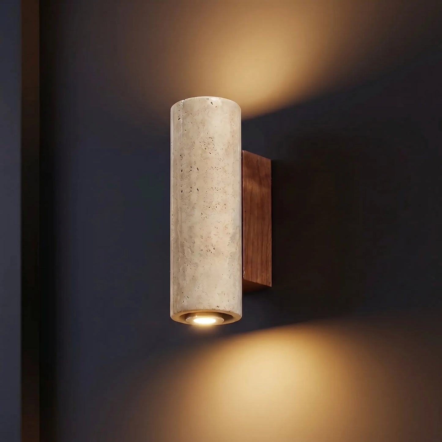 Altura - Japandi Wabi-Sabi Wall Cylindrical Sconce light
