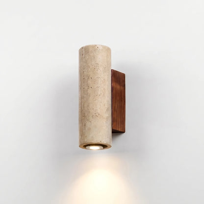 Altura - Japandi Wabi-Sabi Wall Cylindrical Sconce light