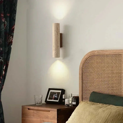 Altura - Japandi Wabi-Sabi Wall Cylindrical Sconce light