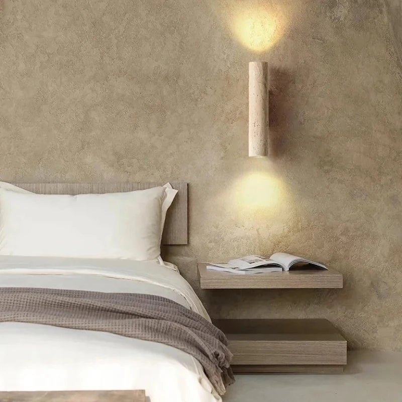 Altura - Japandi Wabi-Sabi Wall Cylindrical Sconce light