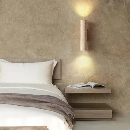 Altura - Japandi Wabi-Sabi Wall Cylindrical Sconce light