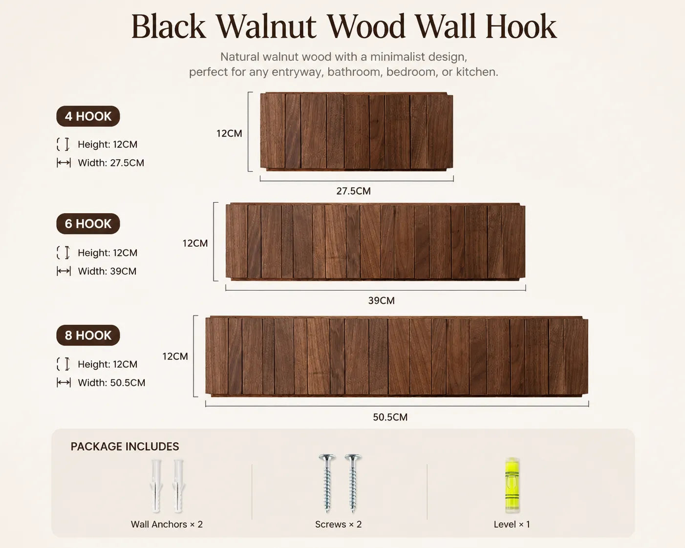 Alvara - Wall-Mounted Coat Rack