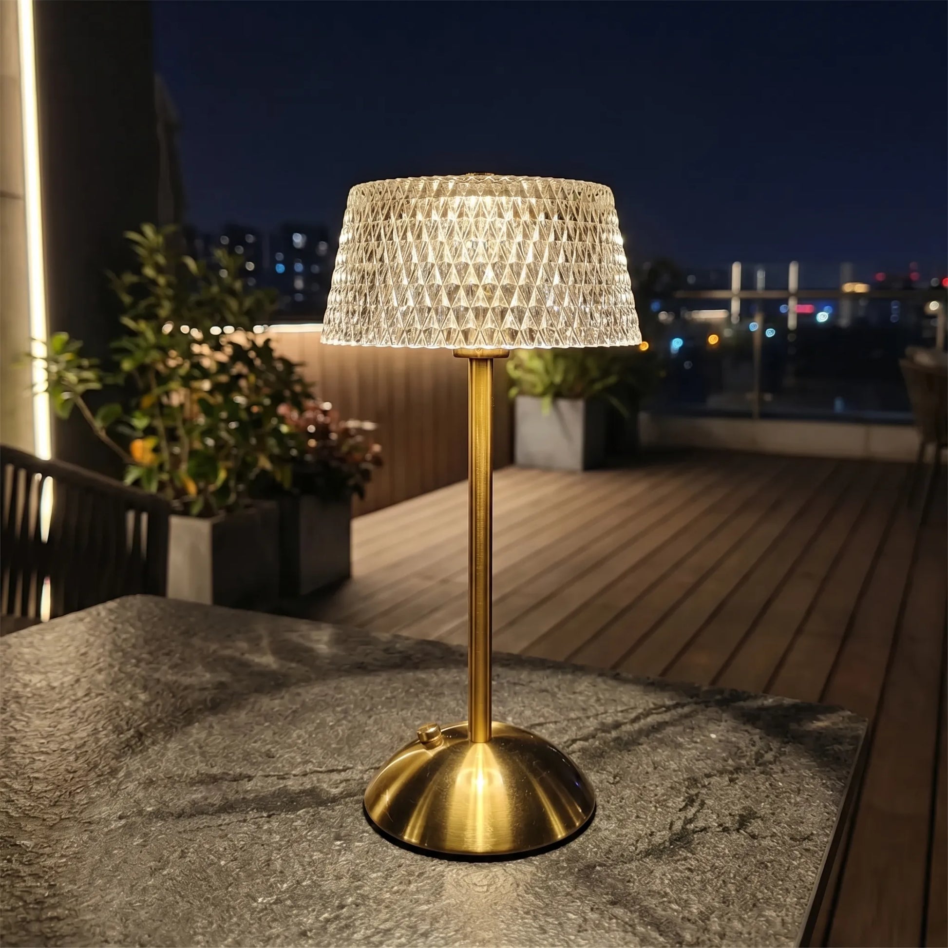 Ambrenix - Rechargeable Touch-Control LED Table Lamp
