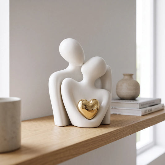 Amoura - Modern Abstract Minimalist Couple Figurine