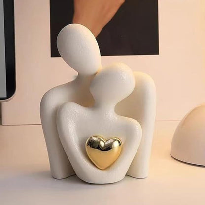 Amoura - Modern Abstract Minimalist Couple Figurine