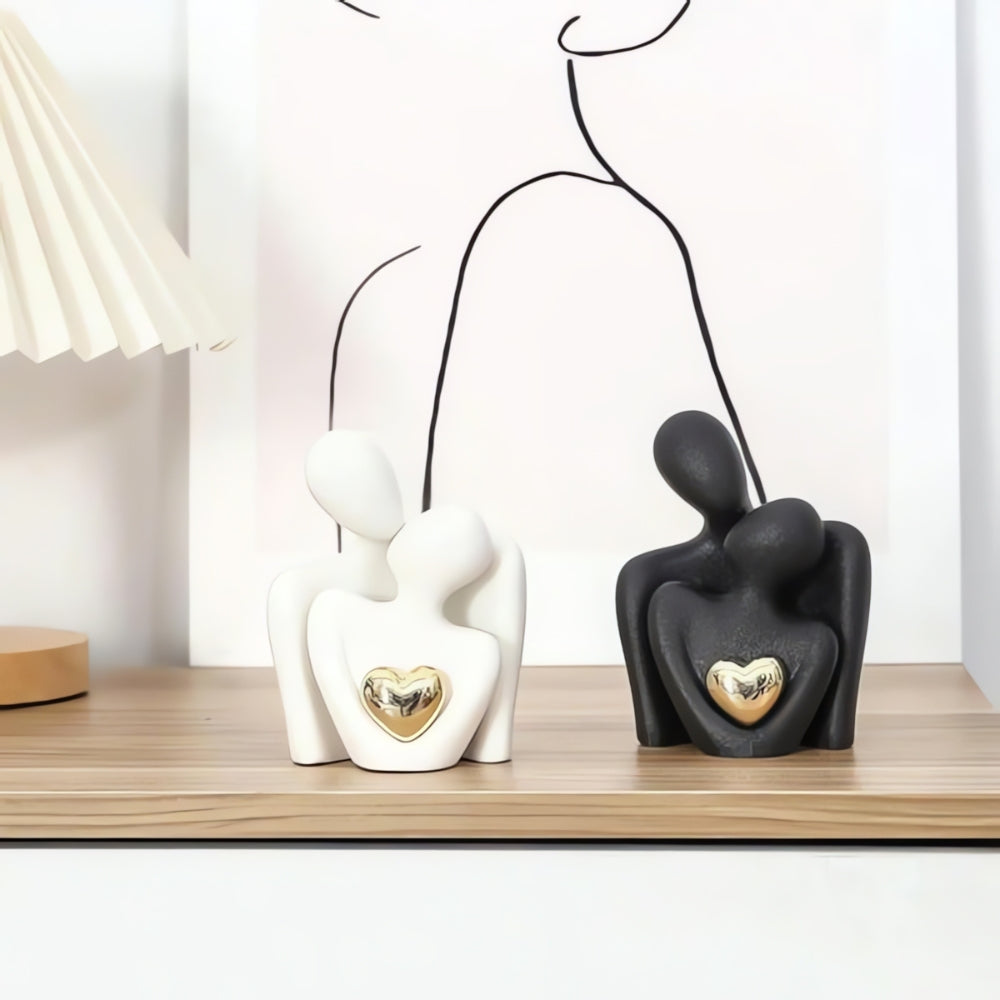 Amoura - Modern Abstract Minimalist Couple Figurine