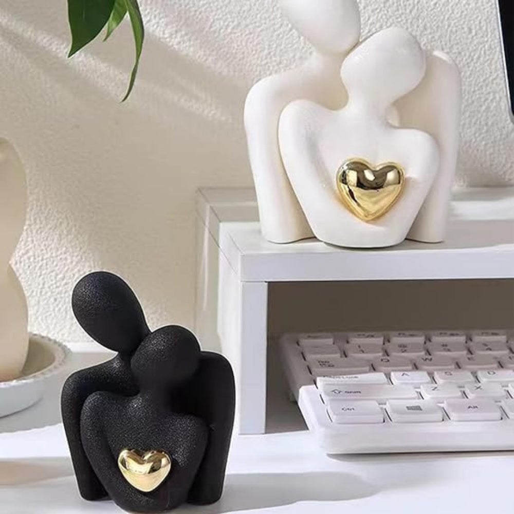 Amoura - Modern Abstract Minimalist Couple Figurine