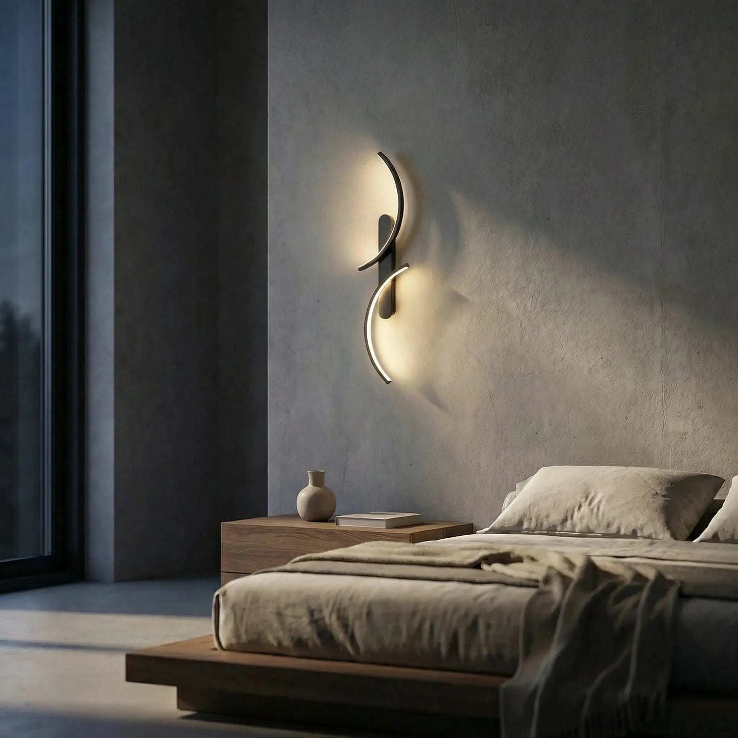 Arcova - C-Shaped Minimalist LED Wall Sconce