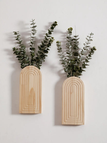 Arcovia - Boho Style Arched Geometric Wall Pocket Vase