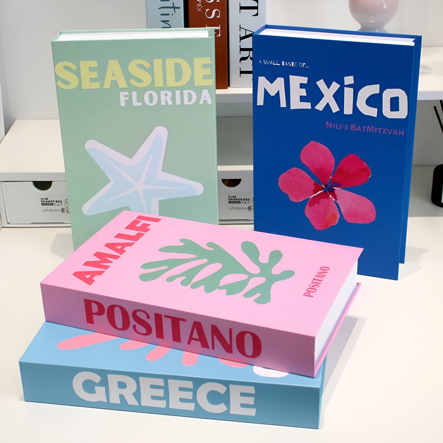 Artome - Vibrant Faux Coffee Table Book