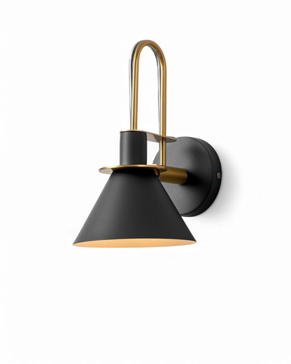 Bracklyn - Conical Shade Wall-Mounted Sconce