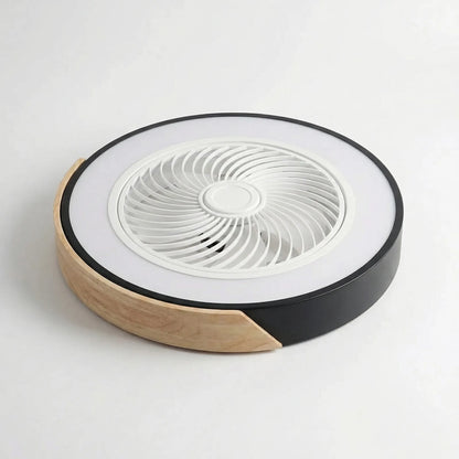 Breezon - Flush-Mount Ceiling Fan With Integrated Light