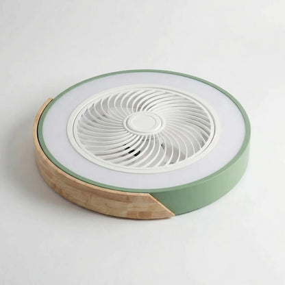 Breezon - Flush-Mount Ceiling Fan With Integrated Light