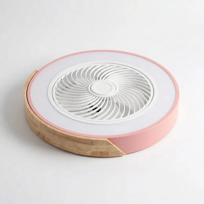Breezon - Flush-Mount Ceiling Fan With Integrated Light