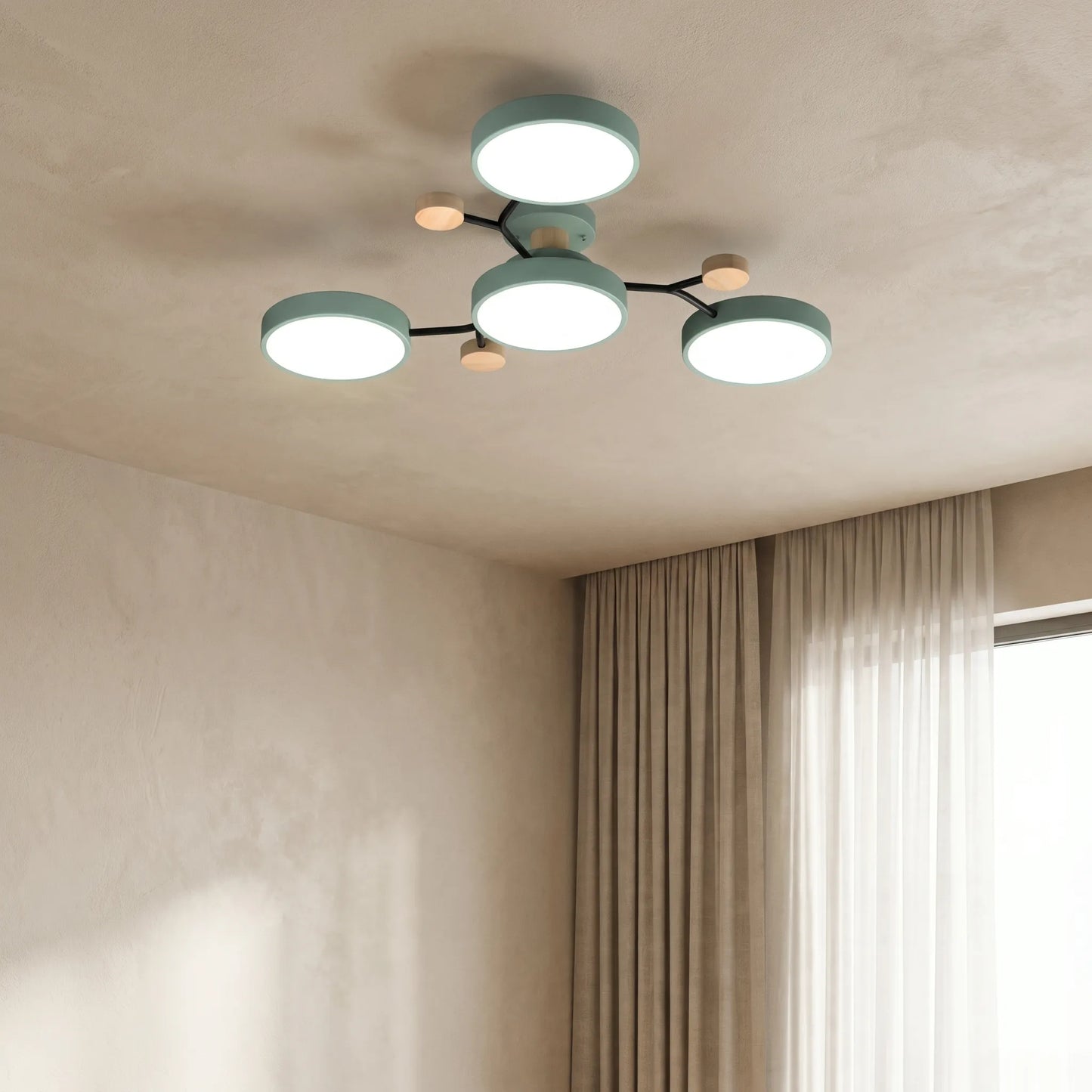 Caelora - Geometric Multi-Head Fixture