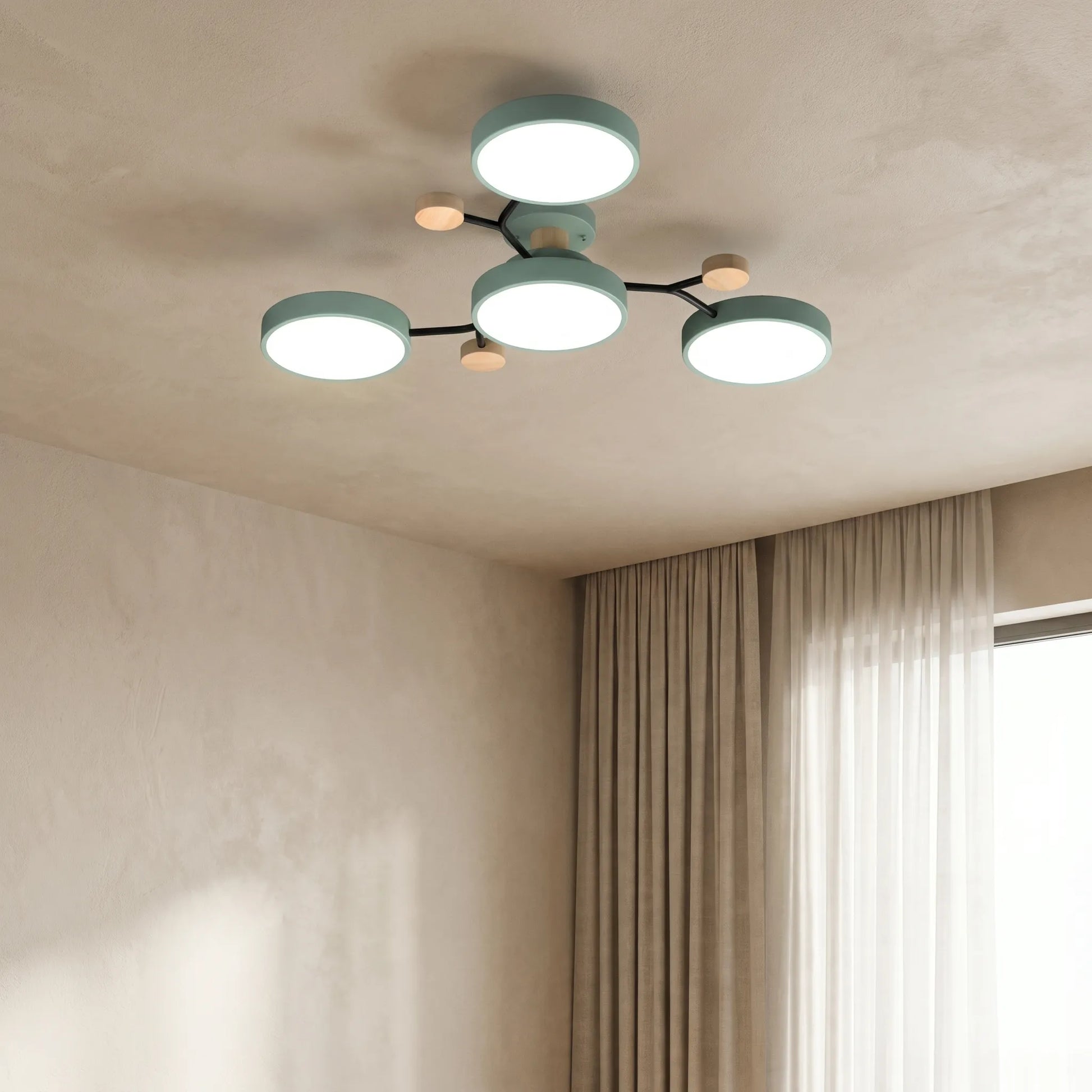 Caelora - Geometric Multi-Head Fixture