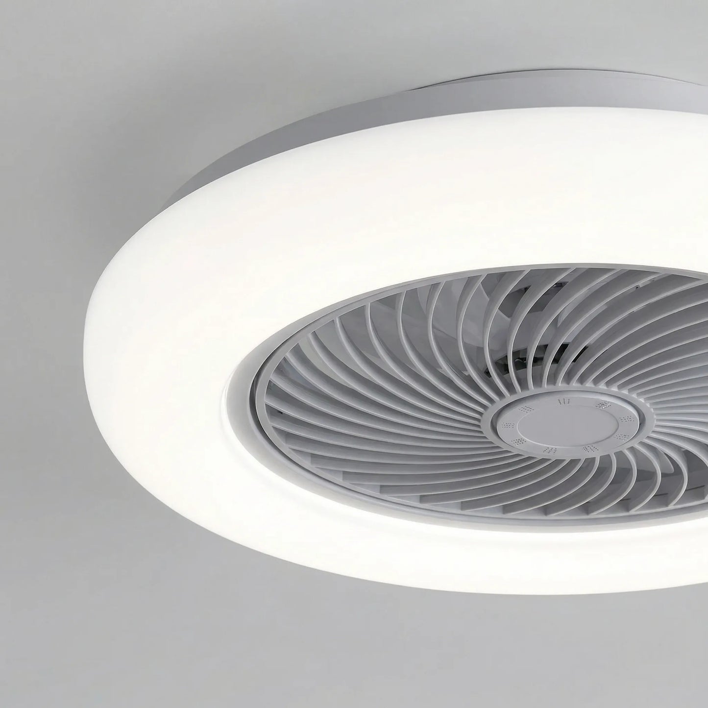 Ceilavex - Flush-Mount Ceiling Fan With Integrated Light