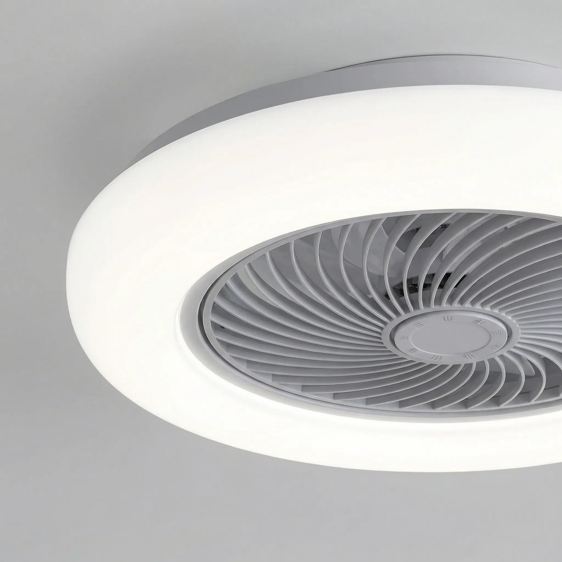 Ceilavex - Flush-Mount Ceiling Fan With Integrated Light