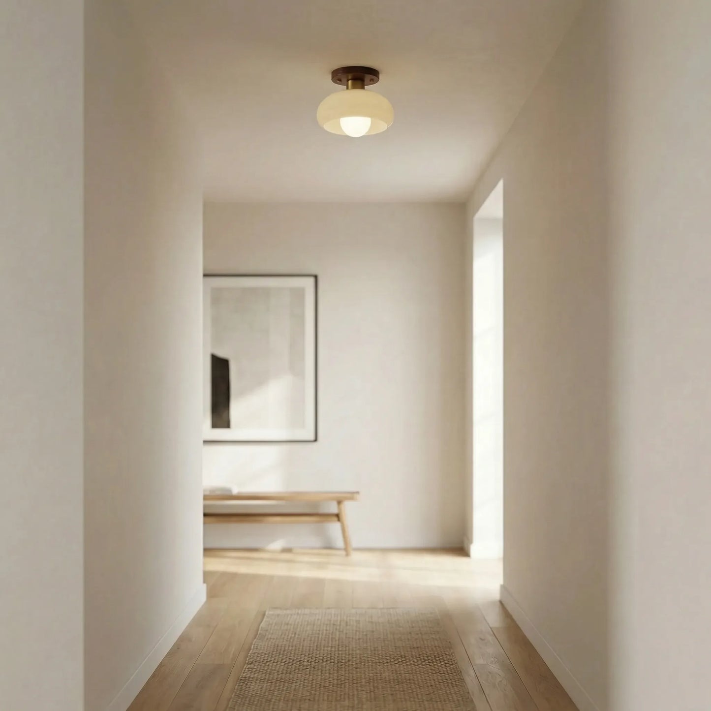 Ceilova - Minimalist Bauhaus-Style Flush Ceiling Lighting