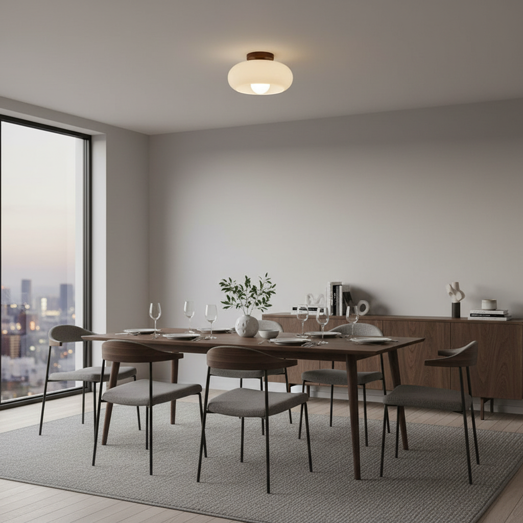 Ceilova - Minimalist Bauhaus-Style Flush Ceiling Lighting