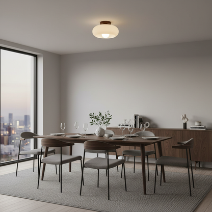 Ceilova - Minimalist Bauhaus-Style Flush Ceiling Lighting