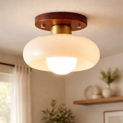 Ceilova - Minimalist Bauhaus-Style Flush Ceiling Lighting