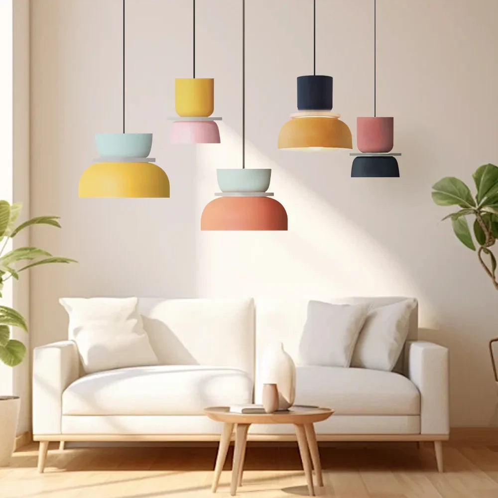 Chromalo - Color Block Pendant Light
