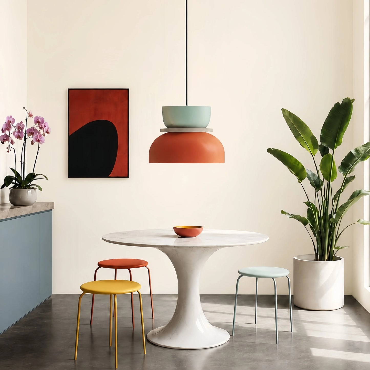 Chromalo - Color Block Pendant Light
