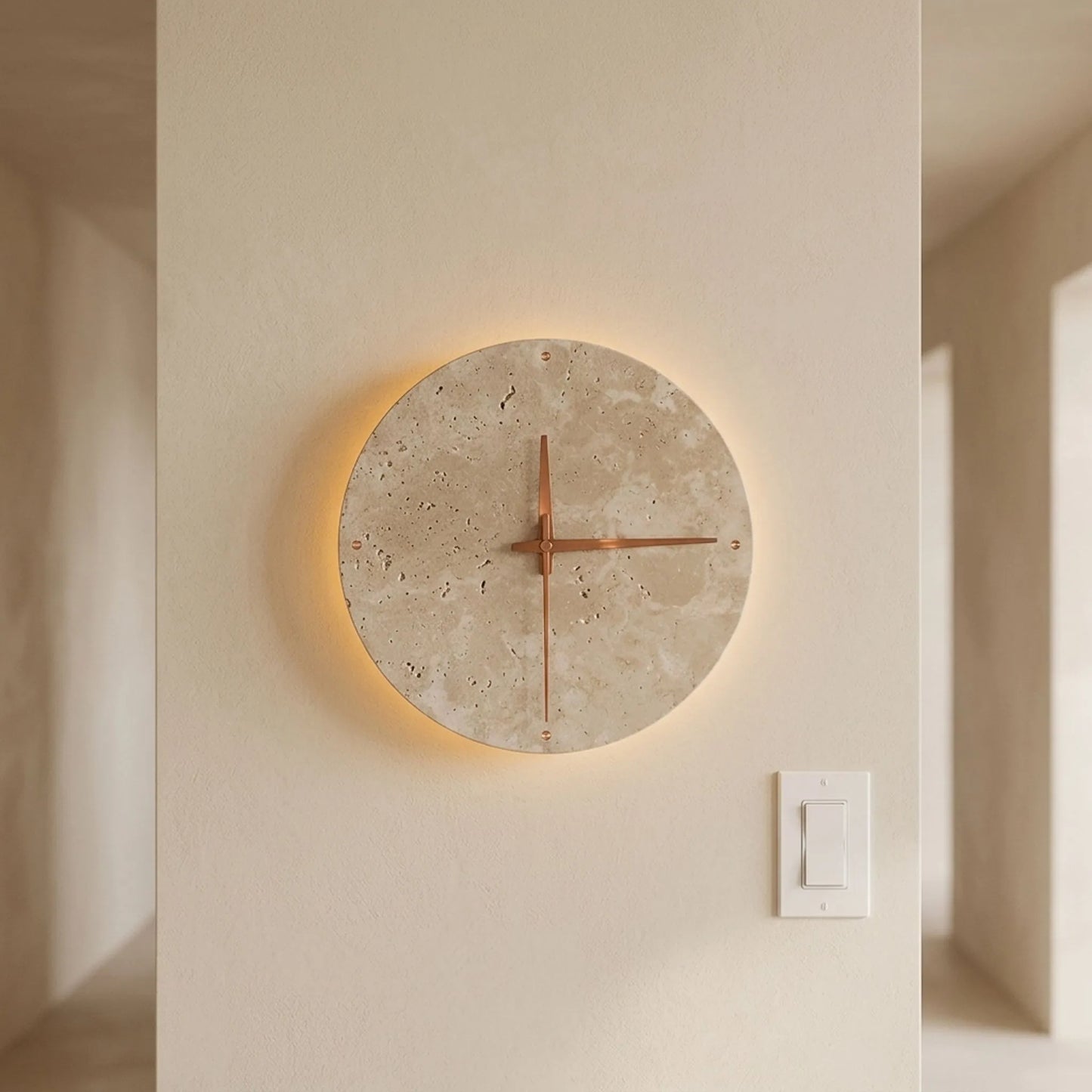 ChronoGleam - Illuminated Wall Clock