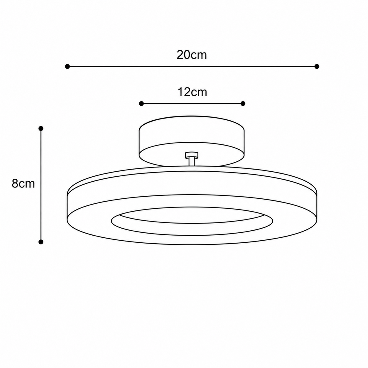 Circulis - Modern Flush Mount Light