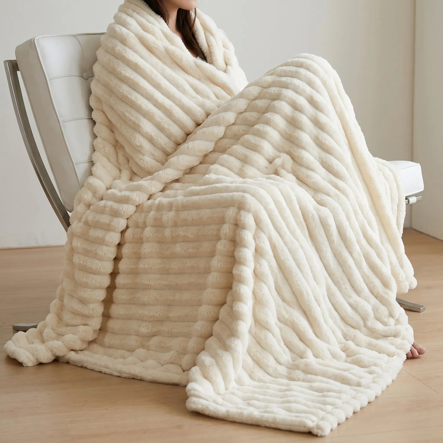 CloudDrape - Thick Plush Throw