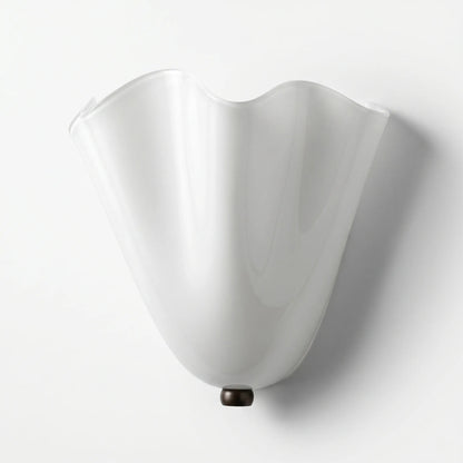 Conchelle - Frosted Glass Shell-Shaped Wall Sconce