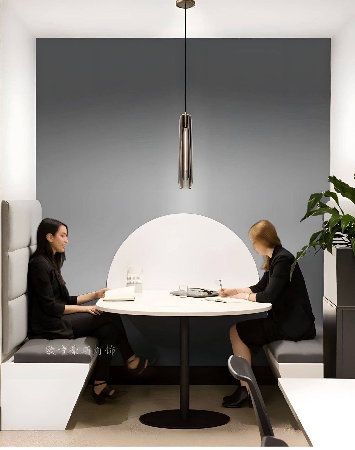 Crystalyn - Post-Modern Crystal Pendant Ceiling Light
