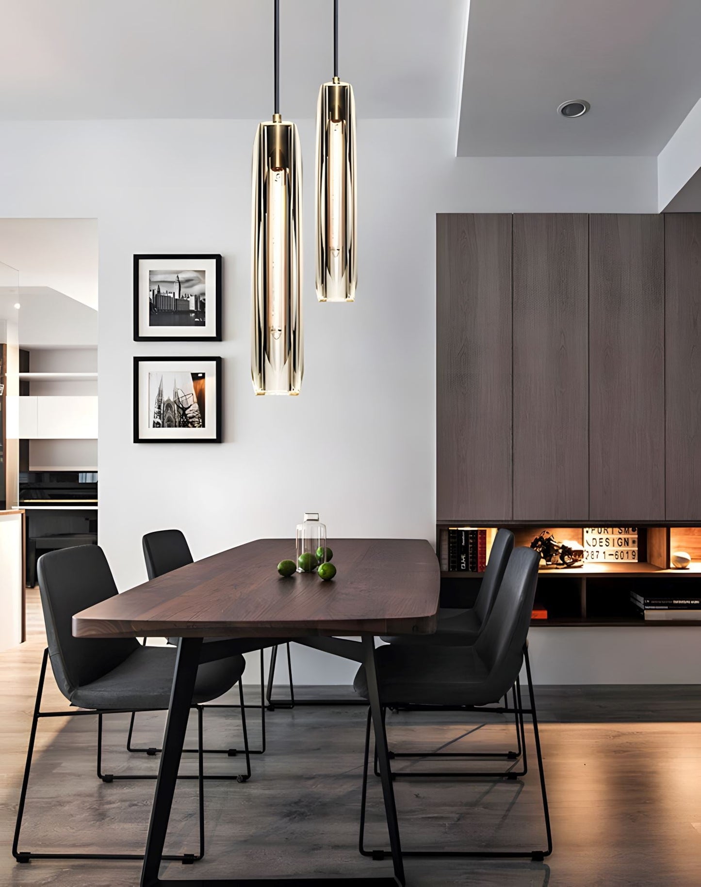 Crystalyn - Post-Modern Crystal Pendant Ceiling Light