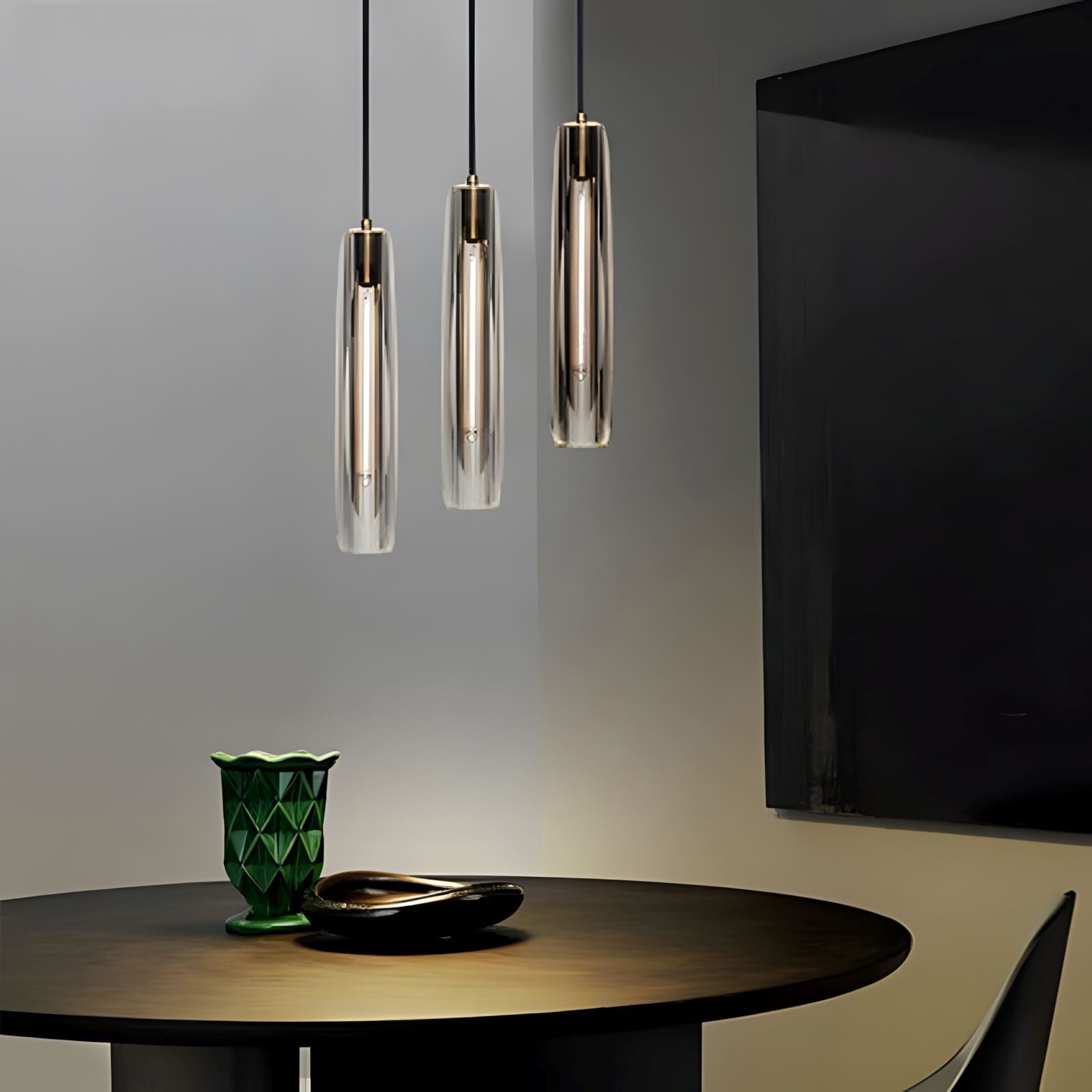 Crystalyn - Post-Modern Crystal Pendant Ceiling Light