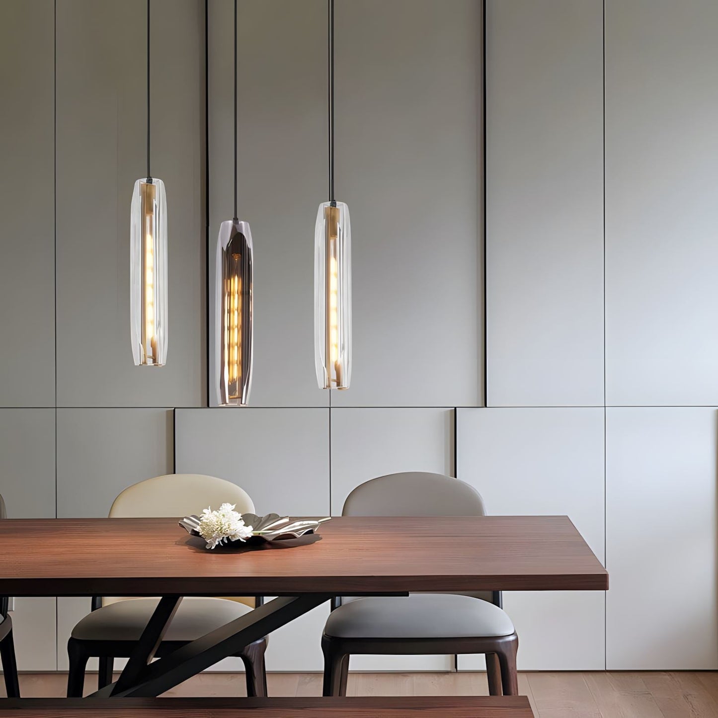 Crystalyn - Post-Modern Crystal Pendant Ceiling Light